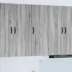 Dulap suspendat de bucătărie cu ușă Gri Sonoma 40 x 31 x 100 cm GartenMobel Dekor