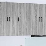 Dulap suspendat de bucătărie cu ușă Gri Sonoma 50 x 31 x 100 cm GartenMobel Dekor