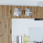 Dulap de bucătărie 2 pcs Stejar Artizanal 40 x 31 x 40 cm GartenMobel Dekor