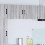 Dulap de bucătărie Gri Sonoma 50 x 31 x 40 cm Lemn compozit GartenMobel Dekor