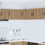 Dulap de bucătărie cu raft Stejar Artizanal 57 x 57 x 40 cm GartenMobel Dekor