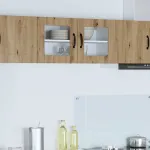 Dulap de bucătărie cu raft Stejar Artizanal 80 x 31 x 40 cm GartenMobel Dekor