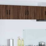 Dulap suspendat de bucătărie cu ușă Stejar brun 60 x 31 x 40 cm GartenMobel Dekor