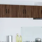 Dulap suspendat de bucătărie cu ușă Stejar brun 60 x 31 x 40 cm GartenMobel Dekor