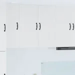 Dulap de bucătărie Alb lucios 80 x 31 x 80 cm Lemn compozit GartenMobel Dekor