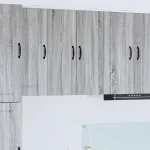 Dulap de bucătărie cu raft 2 pcs Gri Sonoma 30 x 31 x 80 cm GartenMobel Dekor