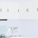 Dulap de bucătărie cu raft Alb 57 x 57 x 80 cm Lemn compozit GartenMobel Dekor