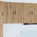 Dulap de bucătărie cu raft Stejar Artizanal 40 x 31 x 80 cm GartenMobel Dekor