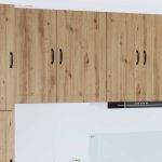 Dulap de bucătărie cu raft Stejar Artizanal 50 x 31 x 80 cm GartenMobel Dekor