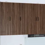 Dulap de bucătărie Stejar închis 30 x 31 x 100 cm Lemn compozit GartenMobel Dekor