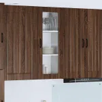 Dulap de bucătărie Stejar închis 40 x 31 x 100 cm Lemn compozit GartenMobel Dekor