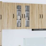 Dulap de bucătărie Stejar Sonoma 60 x 31 x 80 cm Lemn compozit GartenMobel Dekor