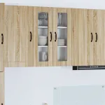 Dulap de bucătărie Stejar Sonoma 60 x 31 x 80 cm Lemn compozit GartenMobel Dekor