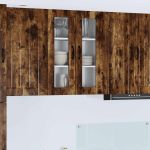 Dulap de bucătărie Stejar fumuriu 60 x 31 x 80 cm Lemn compozit GartenMobel Dekor