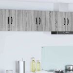 Dulap suspendat de bucătărie 2 pcs Gri Sonoma 30 x 31 x 40 cm GartenMobel Dekor