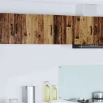 Dulap suspendat de bucătărie 2 pcs Lemn Vechi 30 x 31 x 40 cm GartenMobel Dekor