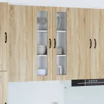 Dulap suspendat de bucătărie Stejar sonoma 60 x 31 x 100 cm GartenMobel Dekor