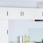 Dulap suspendat de bucătărie cu raft 2 pcs Alb 50 x 31 x 40 cm GartenMobel Dekor