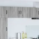 Dulap suspendat de bucătărie cu raft Gri Sonoma 50 x 31 x 40 cm GartenMobel Dekor