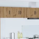 Dulap suspendat de bucătărie Stejar Artizanal 80 x 31 x 40 cm GartenMobel Dekor