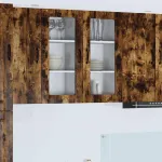 Dulap suspendat de bucătărie Stejar fumuriu 40 x 31 x 80 cm GartenMobel Dekor