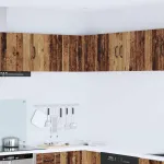 Dulap suspendat de bucătărie cu raft Lemn Vechi 57 x 57 x 40 cm GartenMobel Dekor