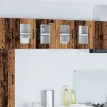 Dulap suspendat de bucătărie cu raft Lemn Vechi 60 x 31 x 40 cm GartenMobel Dekor