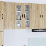 Dulap suspendat de bucătărie Stejar Sonoma 60 x 31 x 80 cm GartenMobel Dekor