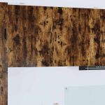 Dulap suspendat de bucătărie Stejar fumuriu 80 x 31 x 80 cm GartenMobel Dekor