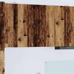 Dulap suspendat de bucătărie cu raft Lemn Vechi 80 x 31 x 80 cm GartenMobel Dekor