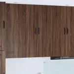 Dulap suspendat de bucătărie Stejar închis 30 x 31 x 100 cm GartenMobel Dekor