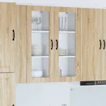 Dulap suspendat de bucătărie Stejar Sonoma 40 x 31 x 100 cm GartenMobel Dekor