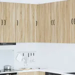 Dulap suspendat de bucătărie Stejar Sonoma 57 x 57 x 100 cm GartenMobel Dekor