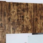 Dulap suspendat de bucătărie Stejar fumuriu 40 x 31 x 100 cm GartenMobel Dekor