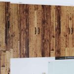 Dulap suspendat de bucătărie cu ușă Lemn Vechi 40 x 31 x 100 cm GartenMobel Dekor