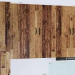 Dulap suspendat de bucătărie cu ușă Lemn Vechi 40 x 31 x 100 cm GartenMobel Dekor