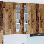 Dulap suspendat de bucătărie cu ușă Lemn Vechi 60 x 31 x 100 cm GartenMobel Dekor