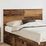 Tăblie cap cu headboard Lemn Vechi 140 cm Lemn compozit GartenMobel Dekor