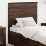 Tăblie cap cu headboard Stejar închis 80 cm Lemn compozit GartenMobel Dekor