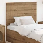 Tăblie cap cu headboard Stejar Artizanal 90 cm Lemn compozit GartenMobel Dekor