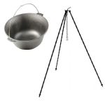 Set ceaun fonta cu trepied metalic, 14.5 L, Premium GartenVIP DiyLine