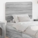Tăblie cap cu headboard Gri Sonoma 90 cm Lemn compozit GartenMobel Dekor