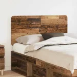 Tăblie cap cu headboard Lemn Vechi 135 cm Lemn compozit GartenMobel Dekor