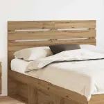 Tăblie cap cu headboard Stejar Artizanal 140 cm Lemn compozit GartenMobel Dekor