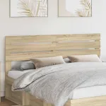 Tăblie cap cu headboard Stejar Sonoma 180 cm Lemn compozit GartenMobel Dekor