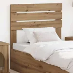 Tăblie cap cu headboard Stejar Artizanal 90 cm Lemn compozit GartenMobel Dekor