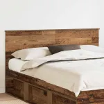 Tăblie cap cu headboard Lemn Vechi 160 cm Lemn compozit GartenMobel Dekor