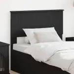 Tăblie cap cu headboard Stejar Negru 90 cm Lemn compozit GartenMobel Dekor
