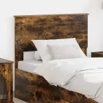 Tăblie cap cu headboard Stejar fumuriu 90 cm Lemn compozit GartenMobel Dekor