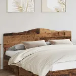 Tăblie cap cu headboard Lemn Vechi 180 cm Lemn compozit GartenMobel Dekor